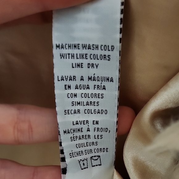 Thread & Supply Gold Cream Teddy Jacket Oversized Fuzzy - Picture 4 of 11